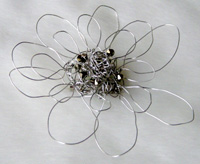 Large Flower Brooch